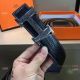 2018 New Hermes Silver and Black Leather Belt - Cool Retro Style (9)_th.jpg